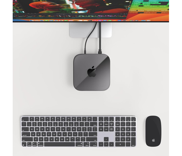 Orico Etui na MacMini M4, przezroczyste TPU, czarne - 1500409 - zdjęcie 3